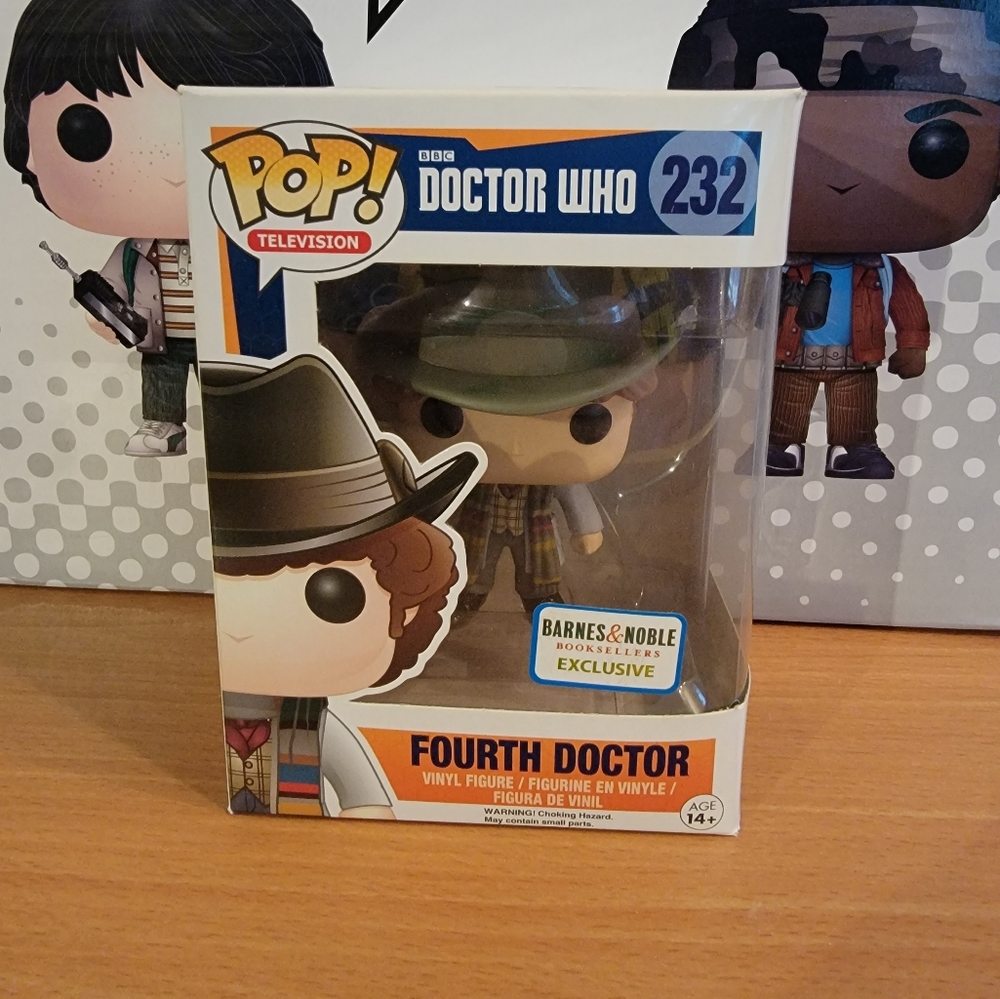 Fourth Doctor Funko Pop Barnes & Noble Exclusive 232 *VAULTED*